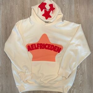 Aelfric Eden Cream and Red Sweater with Turtleneck